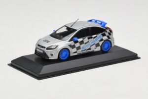 Ford Focus RS Mk2 Promo Blue Wheels Minichamps 1:43 FORD002 Metaal — afbeelding 2 van 4