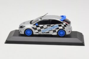 Ford Focus RS Mk2 Promo Blue Wheels Minichamps 1:43 FORD002 Metaal