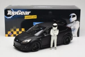 Ford Focus RS Mk2 RS500 Top Gear Matt Black Minichamps 1:18 519100800 Metaal — afbeelding 8 van 8