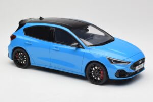 Ford Focus ST Edition Mk4 Azure Blue Otto 1:18 OT1186 Hars — afbeelding 4 van 6