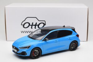 Ford Focus ST Edition Mk4 Azure Blue Otto 1:18 OT1186 Hars — afbeelding 6 van 6