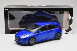 Ford Focus ST Mk2 Blue Metallic Minichamps 1:18 110082001 Metaal — afbeelding 8 van 8
