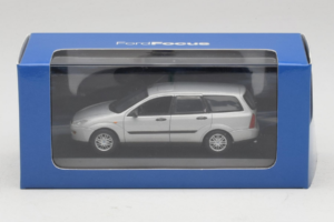 Ford Focus Mk1 Turnier Zilver Minichamps 1:43 FOCUS004 Metaal — afbeelding 5 van 5