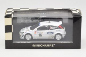 Ford Focus WRC Mk1 #16 P. Solberg / P. Mills Rally Argentina 2000 Minichamps 1:43 430008916 Metaal — afbeelding 4 van 4