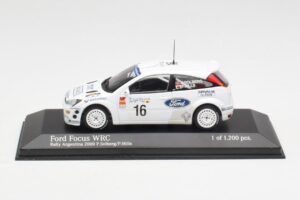 Ford Focus WRC Mk1 #16 P. Solberg / P. Mills Rally Argentina 2000 Minichamps 1:43 430008916 Metaal