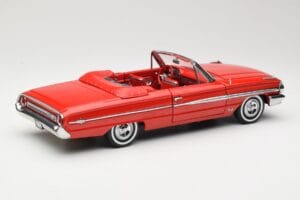 Ford Galaxie 500 Cabriolet Rood Sun Star 1:18 1420 Metaal — afbeelding 3 van 8