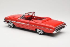 Ford Galaxie 500 Cabriolet Rood Sun Star 1:18 1420 Metaal — afbeelding 7 van 8