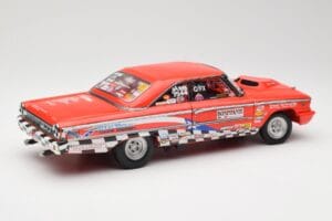 Ford Galaxie 500 Texas Thunder Sun Star 1:18 1471 Metaal — afbeelding 3 van 8