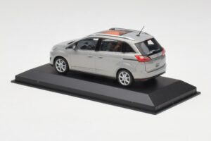 Ford Grand C-Max Mk2 Grijs Metallic Minichamps 1:43 400089101 Metaal — afbeelding 3 van 4