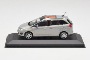 Ford Grand C-Max Mk2 Grijs Metallic Minichamps 1:43 400089101 Metaal