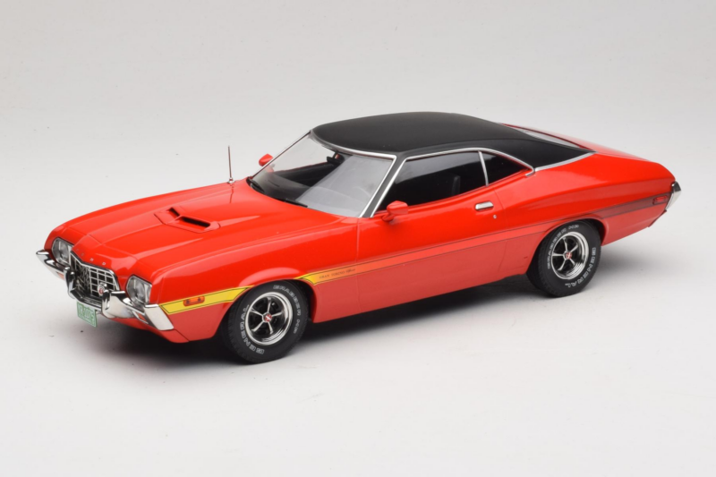 Ford Gran Torino Sport Rood IXO 1:18 18CMC263 Metaal
