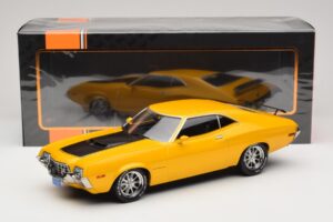 Ford Gran Torino Sport Geel IXO 1:18 18CMC186 Metaal — afbeelding 6 van 6
