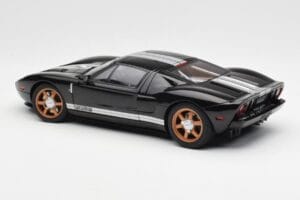Ford GT Zwart Met Witte Strepen AUTOart 1:18 73023 Metaal — afbeelding 7 van 8