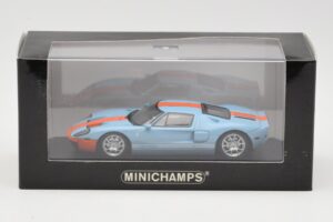 Ford GT Gulf Minichamps 1:43 400084202 Metaal — afbeelding 4 van 4