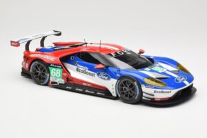 Ford GT GTE #68 D. Muller / J. Hand / S. Bourdais Chip Ganassi Racing LMGTE Pro 24 Hours of Le Mans 2016 Winner Minichamps 1: — afbeelding 4 van 6