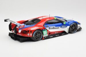 Ford GT GTE Chip Ganassi UK #66 O. Pla / S. Mucke / B. Johnson 24 Hours of Le Mans 2016 Minichamps 1:18 155168666 Metaal — afbeelding 2 van 6