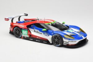 Ford GT GTE Chip Ganassi UK #66 O. Pla / S. Mucke / B. Johnson 24 Hours of Le Mans 2016 Minichamps 1:18 155168666 Metaal — afbeelding 4 van 6