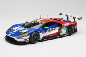 Ford GT GTE Chip Ganassi UK #66 O. Pla / S. Mucke / B. Johnson 24 Hours of Le Mans 2016 Minichamps 1:18 155168666 Metaal