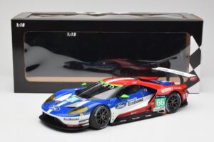 Ford GT GTE Chip Ganassi UK #66 O. Pla / S. Mucke / B. Johnson 24 Hours of Le Mans 2016 Minichamps 1:18 155168666 Metaal — afbeelding 6 van 6