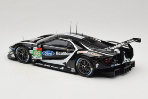 Ford GT GTE #66 O. Pla / S. Bourdais / R. Briscoe 24 Hours of Le Mans 2019 IXO 1:18 IXOSP-FGT18105 Metaal — afbeelding 5 van 6