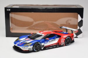 Ford GT #68 D. Muller / J. Hand / S. Bourdais LMGTE Pro Winner 24 Hours of Le Mans 2016 Minichamps 1:18 4012138143098 Metaal — afbeelding 6 van 6