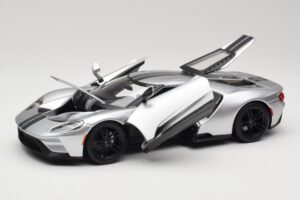 Ford GT Zilver Maisto 1:18 31384 Metaal — afbeelding 2 van 8