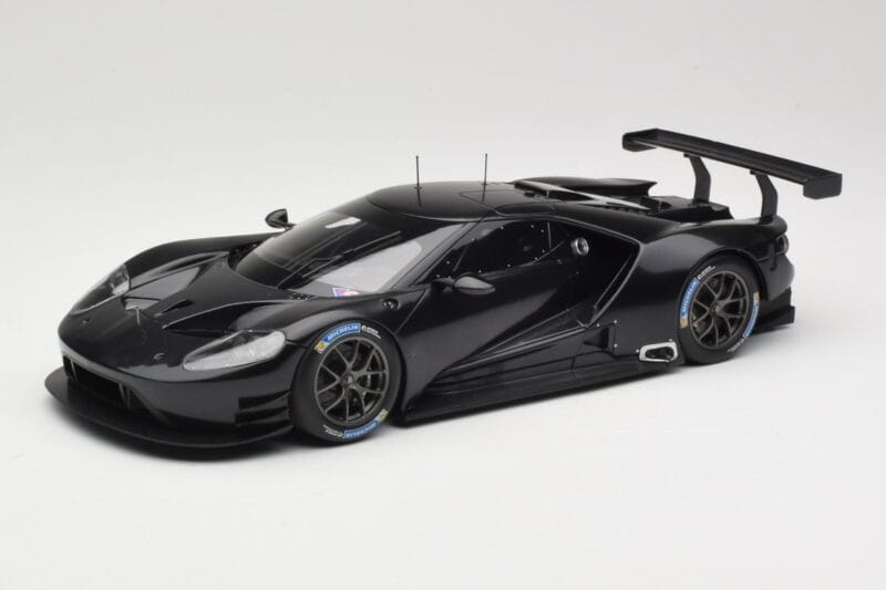 Ford GT Test Car Zwart Minichamps 1:18 155168699 Metaal