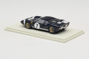 Ford GT40 Mk I #7 B. Bondurant / U. Maglioli 24 Hours of Le Mans 1965 Spark 1:43 S4536 Hars — afbeelding 3 van 4