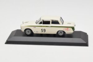 Ford Lotus Cortina Mk1 #59 J. Clark / R. Parsons Sebring 12 Hours 1964 Minichamps 1:43 400648259 Metaal