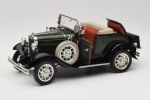 Ford Model A Donkergroen Motor City 1:18 20003 Metaal — afbeelding 2 van 8