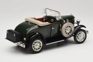 Ford Model A Donkergroen Motor City 1:18 20003 Metaal — afbeelding 3 van 8