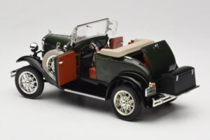 Ford Model A Donkergroen Motor City 1:18 20003 Metaal — afbeelding 5 van 8