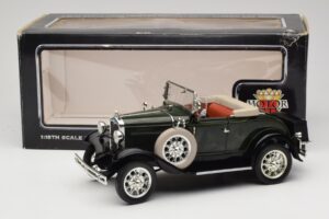 Ford Model A Donkergroen Motor City 1:18 20003 Metaal — afbeelding 8 van 8