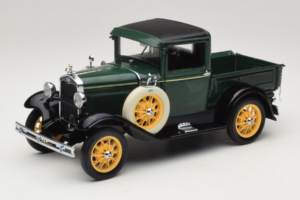 Ford Model A Pickup Valley Green Motor City 1:18 40003 Metaal