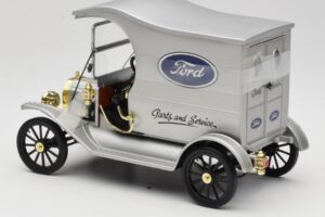 Ford Model T Delivery Truck Zilver Eagle Collectibles 1:18 430600 Metaal — afbeelding 5 van 6
