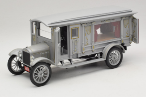 Ford Model T Sierlijk Gesneden Lijkwagen Precision Miniatures 1:18 PMSC-07G Metaal — afbeelding 2 van 8