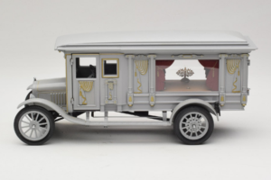 Ford Model T Sierlijk Gesneden Lijkwagen Precision Miniatures 1:18 PMSC-07G Metaal — afbeelding 4 van 8