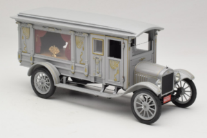 Ford Model T Sierlijk Gesneden Lijkwagen Precision Miniatures 1:18 PMSC-07G Metaal — afbeelding 6 van 8