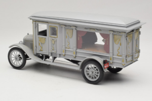 Ford Model T Sierlijk Gesneden Lijkwagen Precision Miniatures 1:18 PMSC-07G Metaal — afbeelding 7 van 8