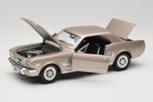 Ford Mustang 1964 1/2 Zilver Mira 1:18 6127 Metaal — afbeelding 2 van 8