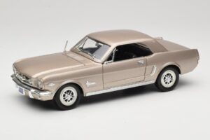 Ford Mustang 1964 1/2 Zilver Mira 1:18 6127 Metaal