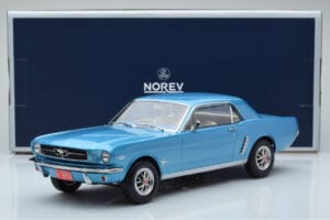 Ford Mustang Coupe Turquoise Norev 1:18 182800 Metaal — afbeelding 6 van 6