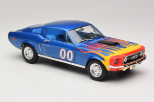 Ford Mustang Cooter's Car Dukes of Hazzard Tomy 1:18 21957P Metaal — afbeelding 4 van 6