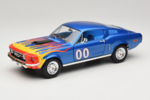 Ford Mustang Cooter's Car Dukes of Hazzard Tomy 1:18 21957P Metaal