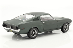 Ford Mustang Fastback Satin Green Metallic Norev 1:12 122702 Metaal — afbeelding 2 van 5