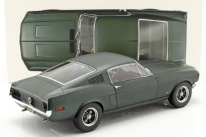 Ford Mustang Fastback Satin Green Metallic Norev 1:12 122702 Metaal — afbeelding 4 van 5