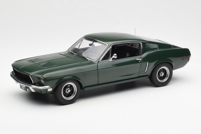 Ford Mustang GT Bullitt Groen AUTOart 1:18 72812 Metaal