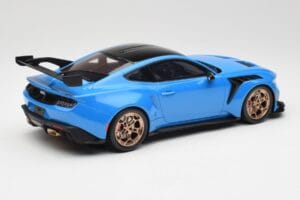 Ford Mustang GTD Antimatter Blue Metallic GT Spirit 1:18 GT473 Hars — afbeelding 2 van 6
