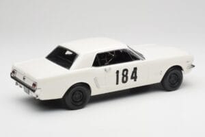 Ford Mustang Hardtop #184 B. Neyret / J. Terramorsi Rally Monte Carlo 1965 Norev 1:18 182801 Metaal — afbeelding 2 van 6