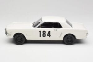 Ford Mustang Hardtop #184 B. Neyret / J. Terramorsi Rally Monte Carlo 1965 Norev 1:18 182801 Metaal — afbeelding 3 van 6